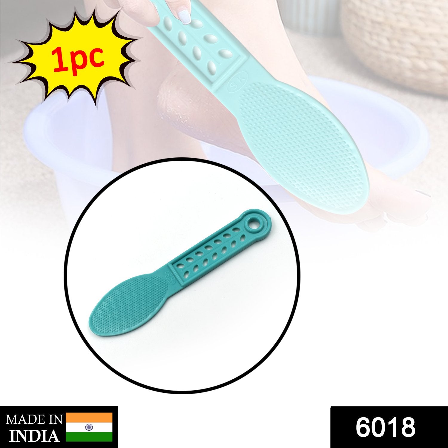 6018 Plastic Foot Scrubber Pedicure Foot Care 6018 Plastic Foot Scrubber Pedicure Foot Care